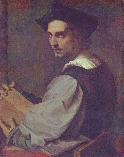 Andrea del Sarto Portrat eines jungen Mannes Germany oil painting art